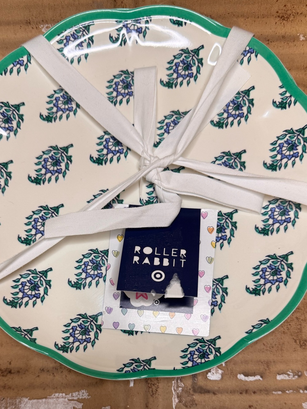 Roller Rabbit x Target Salad Plates